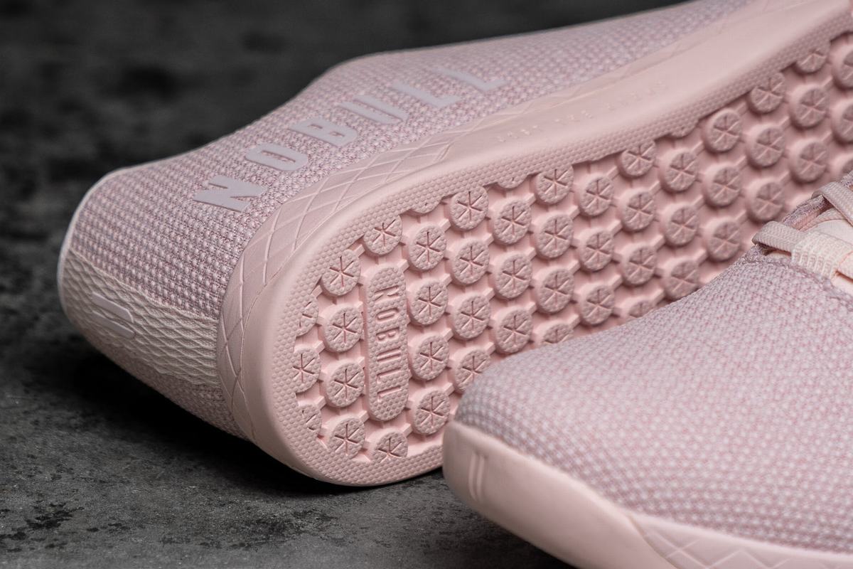 Nobull Superfabric Women's Trainers Pink | Australia (XD9687)